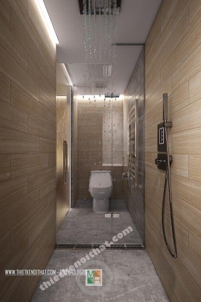 Thiết kế nội thất nhà vệ sinh chung cư Royal City